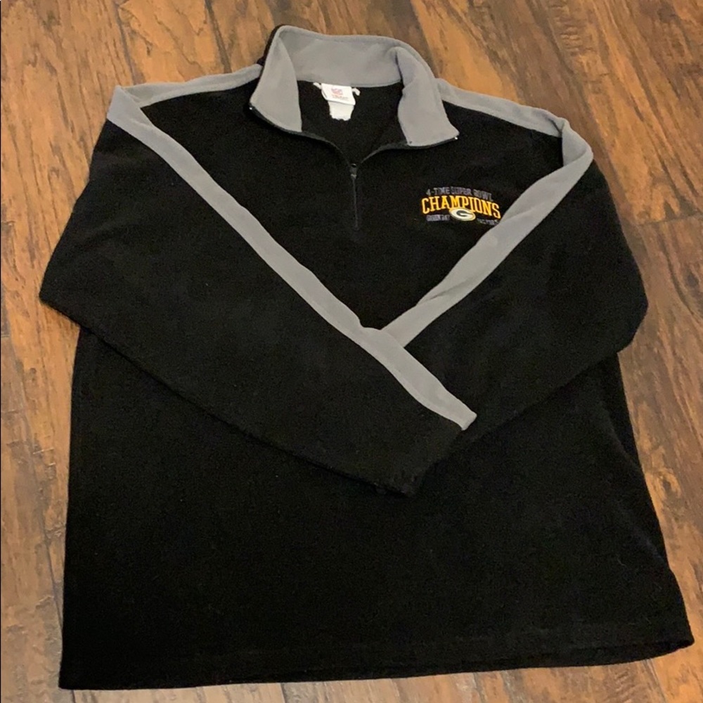 GB Packers Fleece Quarter Zip Sweatshirt